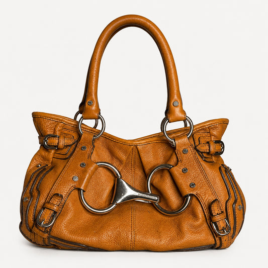 BROWN BUCKLE BAG