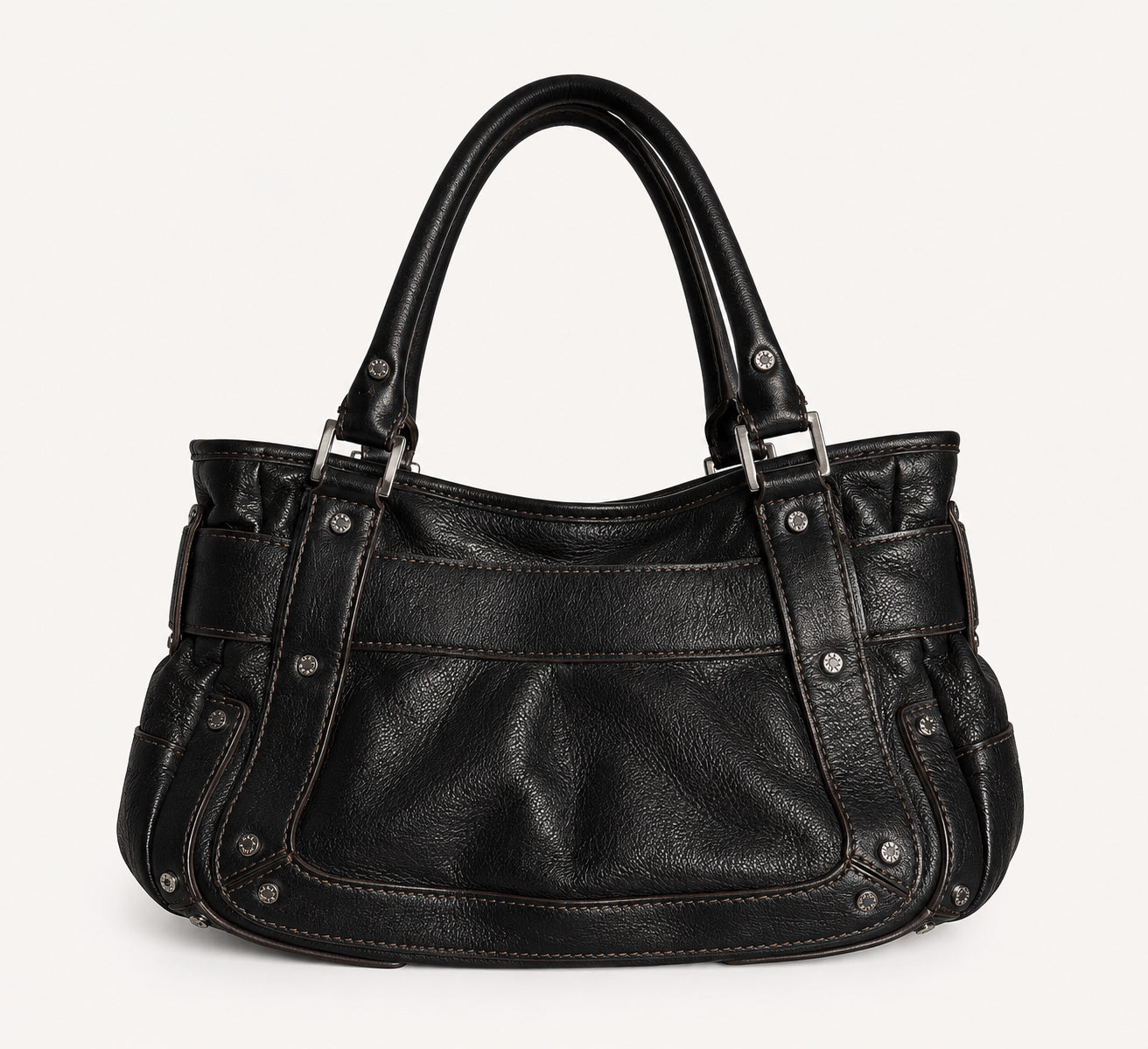 BLACK BUCKLE BAG
